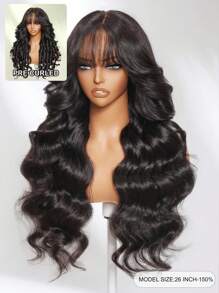 ALL READY WIG 窗帘刘海 飘逸刘海 预剪 预漂白 预拔 融化蕾丝 13x4 蕾丝前假发 100% 真人发 散落波浪前假发 度假装扮 旅行 节日 舞会 户外 角色扮演 校园 学校 海滩 婚礼 露营 假日装扮 夏季装扮 度假氛围 魅力 优雅 休闲 2000 年代时尚风格 SS25 关键词 - SNatural - 查看 4