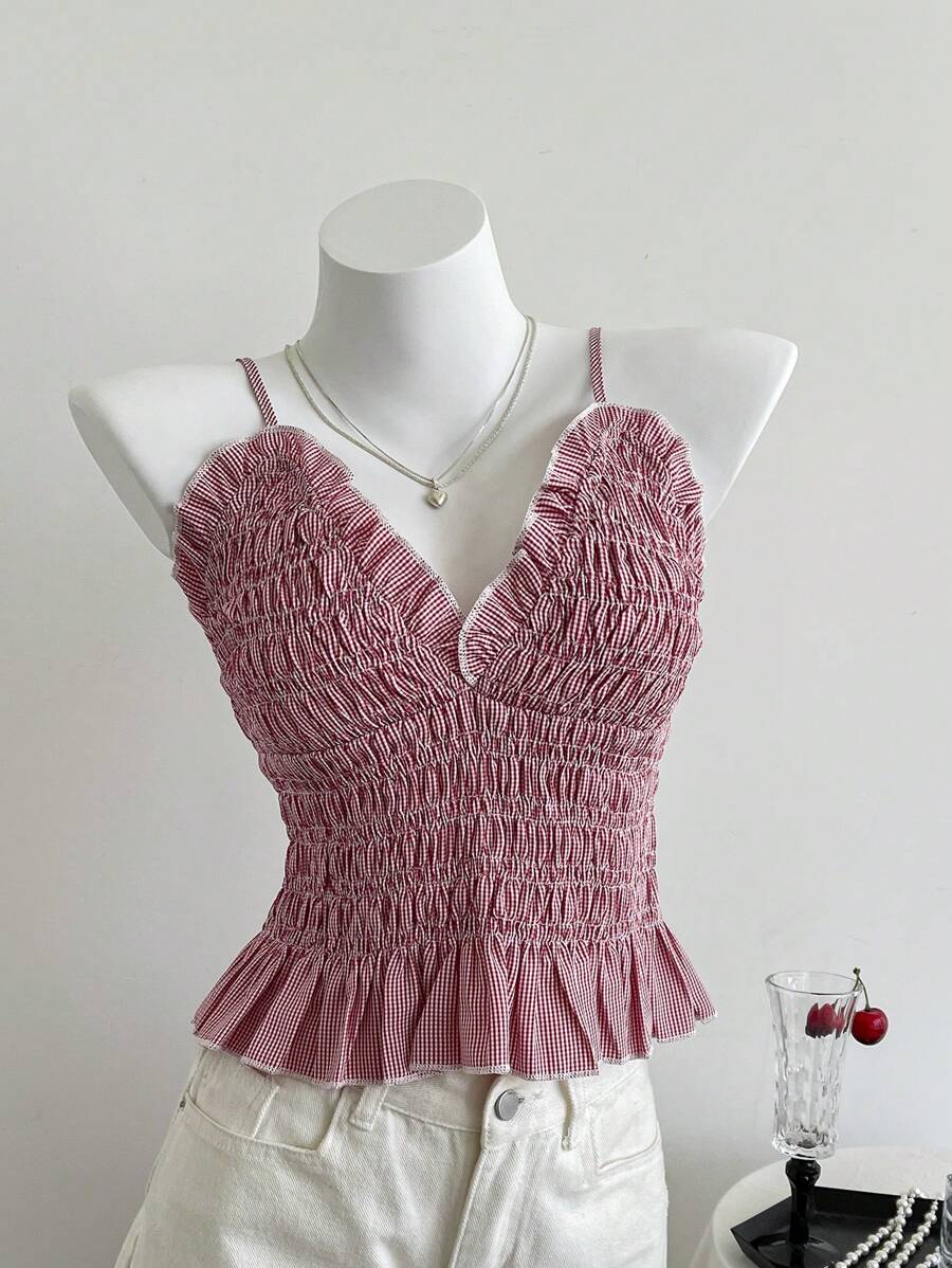 Elamini Débardeur à la mode pour femme, adapté pour l'été