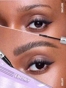 SHEGLAM Real Flow Laminating Brow Pen-Ebony Brand Beauty Makeup Face Paint Cosmetic For Women Girls Perfect For Fall Winter Ideal For Y2K Fancy Fashion Suitable For Birthday Christmas Present Party Ready Best Color