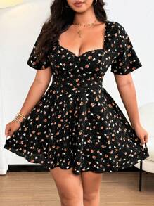 Sunnyshic Tutina sexy in pizzo oversize con schiena scoperta, per la spiaggia, completo vacanziero da donna
