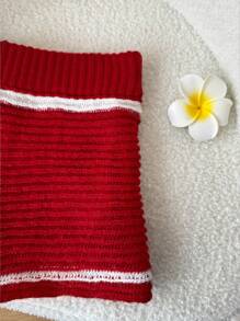 Elamini Y2K-stijl gehaakte bloemen ombre gebreide damesshorts voor vakantie
