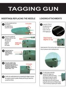 1pc Mini Stitch Gun Kit, Quick Clothing Fixer With Needles & Fasteners & Buttons, Generic Tagging Gun For Clothing, Quick Repair Handheld Quick Stitch Sewing Gun With Storage Function Micro Stitch Gun For Clothing+Luminous Bear Buckle 50+Glue Needle 660,Handheld Quick Sewing Gun Soft Glue Needle-Free Buckle Is Suitable For Clothing Repair And Traceless Bed Sheet Fixing