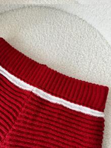 Elamini Y2K-stijl gehaakte bloemen ombre gebreide damesshorts voor vakantie