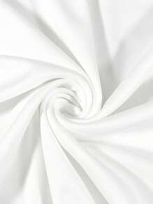 Resyla Plus Size Women's Bow Print Short Sleeve Casual T-Shirt, Round Neckline - White - View 4