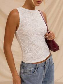 Avantive Top blanco de verano informal, elegante y casual para mujer, apropiado para vacaciones, día de la madre, trabajo y días de playa