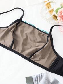 SHEIN Sutientă wireless Soft Comfort - Multicolor - Vizualizare 7