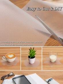 SHEIN 1 rollo de estante de cocina con diseño de margaritas, revestimiento para gabinetes no adhesivo y antideslizante, para cajones, refrigeradores, alacenas, resistente al agua y fácil de colocar.