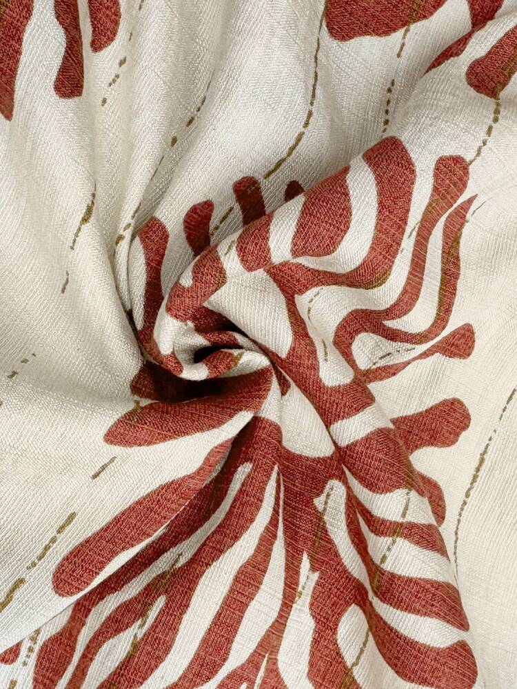 Robe chemise mi-longue décontractée pour femme à imprimé floral et manches chauve-souris, idéale pour les vacances