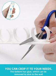 SHEIN Basic living 2/4/14pcs/1 Set Of Plastic Spice Jars With Clip Covers, Kitchen Storage Racks, Label Kits, Asymmetrical Stickers, Blackboard Stickers, PVC Waterproof Self-Adhesive Seasoning Jar Labels, Double Lid Seasoning Jars, Kitchen Household Salt, Monosodium Glutamate Seasoning Bottles, Sealed Moisture-Proof Large Caliber Transparent Measurable Seasoning Bottle Storage Racks, Simple Bottle Mouth Clip Food Clip Kitchen Clip Two-Color Plastic