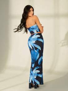 SHEIN Tall Women Two Pieces Outfits For Daily Wear - Black - View 2