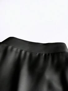 Franclia Women Two Pieces Outfits For Daily Wear - Black - View 4