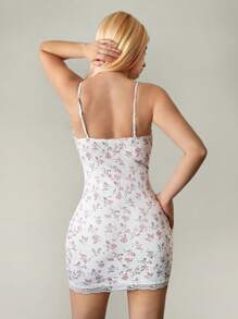 Sweetina Women Sleeveless Fashion Mini Dress, Suitable For Summer - Multicolor - View 2