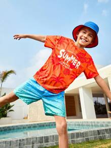 青少年男孩夏季T恤