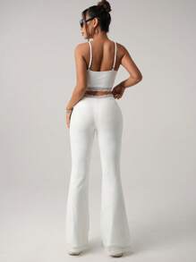 SHEIN ICON Women Two Pieces Outfits For Daily Wear - White - View 2
