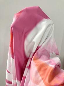 INAWLY Floral Print Tube Dress, Minimalist & Fashion, Suitable For Summer - Pink - View 8