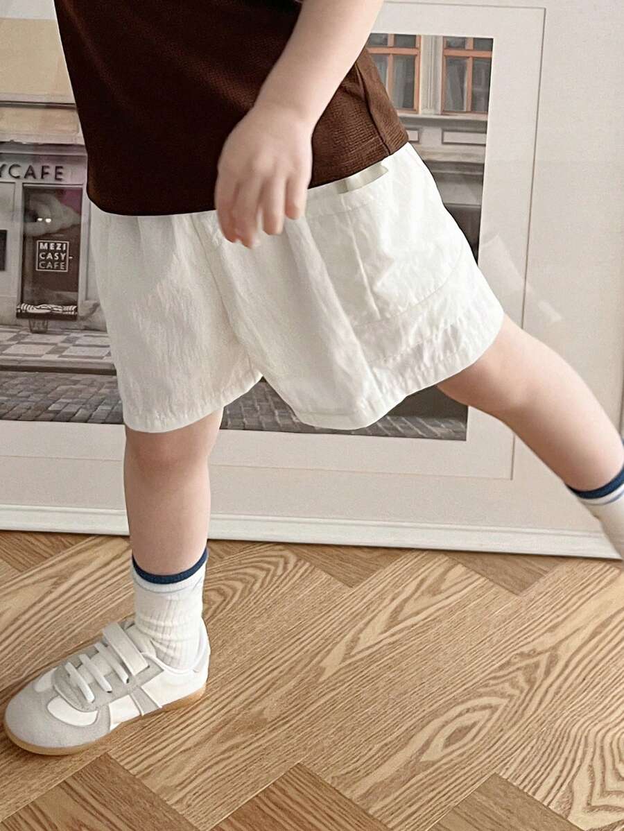 Hapijoa Boys Loose Fit Casual Shorts, Summer New Style