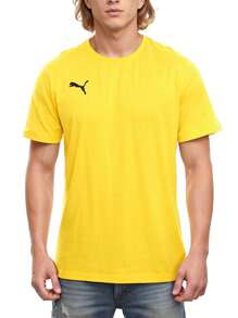 Puma 3 Pack T-Shirts - Yellow - View 1