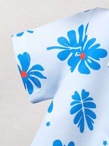 Chemise décontractée pour bébé garçon avec motif blocs de couleurs, col revere, manches courtes et boutons, convient pour le port quotidien, les fêtes et les occasions sociales. Chemise d'été pour bébé garçon, vêtements d'été pour bébés garçons, cardigans pour tout-petits, 6 mois - 3 ans - Multicolore - Voir 6