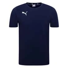 Puma 3 Pack T-Shirts - Navy Blue - View 5