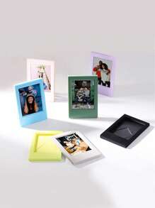 1pc/3pcs/5pcs Color Magnetic Photo Frame, Refrigerator Magnetic Photo Album, Used For Displaying Family Memories Photos, Compatible With Photos - Family Rooms, Living Rooms, Office Decorations, Valentine's Day, New Year Gifts, Birthdays, Graduation