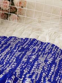 Breezaya Tuta intera senza maniche con stampa all-over, casual, per vacanze estive