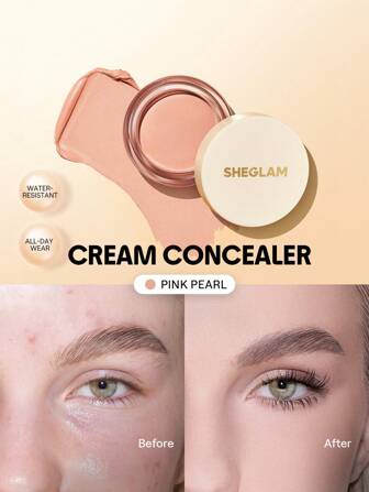 Rapid Retouch Cream Concealer-Pink Pearl Rapid Retouch Cream Concealer-Pink Pearl Full Cover Cream Concealer Long Lasting Brighten/Brightening Full Coverage/High Coverage Corrector Weightless All-Day Hydrate Concealer Graduation Birthday Holiday Summer Fall Autumn Y2K Fancy Fashion Women Makeup Cosmetic Party Beach Travel Camping Outdoors School Campus Trip Festivals Decor Gift Present Rose Girl Cosplay Best Color Charm Vibe