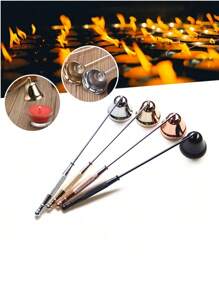 不锈钢烛芯剪套装防锈烛芯铲熄灭器家居装饰冥想礼物蜡烛爱好者带装饰支架