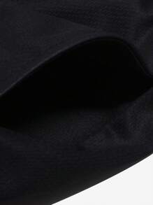 ROMWE MEN Batman X ROMWE Men's Summer Casual Bat & Letter Print Drawstring Waist Shorts - Multicolor - View 3