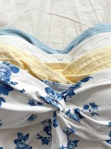 Soleia Multicolor Women Summer Beach Vacation Festival Rave Concert Beach Rave Baddie Tube Tops, Going Out Summer Top - Multicolor - View 5