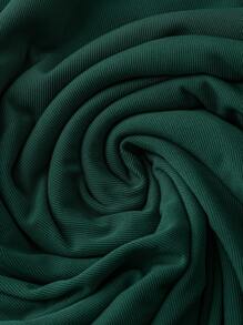 SHEIN LUNE 3 件套大码休闲简约连衣裙套装，适合户外和家居穿着，节日复古风夏季外出春季女装，夏季波西米亚风复古风女装，圣帕特里克节服装，复活节夏季服装，女装春季服装，海滩圣帕特里克节服装，复活节休闲套装，女装夏季度假服装，复活节狂欢服装，节日波西米亚风女装，乡村服装，女装乡村音乐会服装 - 墨綠色 - 查看 4