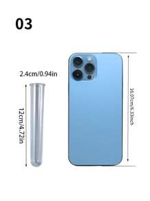 Gipsvasen-Formen mit durchsichtigen Reagenzgläsern, DIY Kristall-Epoxidharz Hydrokulturen Pflanzengefäße, Silikonformen für Blumenanzucht