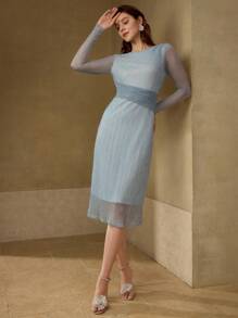 MOTF PREMIUM TEXTURED FLOWY DRESS