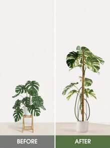 1pc/2pcs DIY Bendable Plant Support Poles, Flexible Moss Poles, Free-Form Climbing Vine Poles, Used To Support Plants, Monster Plants, Climbing Plants, Indoor Plants, Flowers, And Potted Plants With Stakes And Brackets, Spring Decoration - Brown - View 6