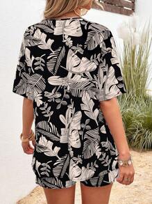 SHEIN LUNE 女士日常两件套服装 - 彩色 - 查看 2