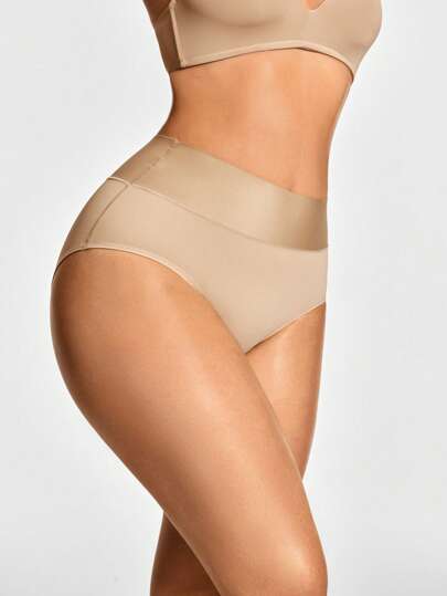 SHAPORA Plus Size Shaping High-Waisted Brief Shapewear Short Body Shaper Butt Lifter-Tummy Waist Control, Panty