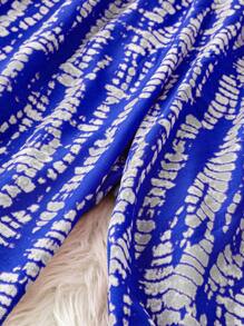 Breezaya Tuta intera senza maniche con stampa all-over, casual, per vacanze estive