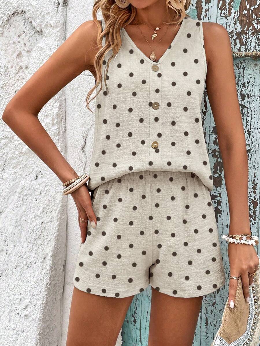 SHEIN LUNE Women Two Pieces Outfits For Daily Wear - Multicolor - View 1