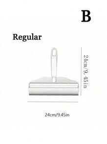 1 件 9.45 英寸撕式粘毛滚筒刷、除毛滚筒、除尘工具、清洁用品 - 白色 - 查看 3