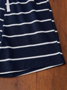 Pantalones cortos casuales y versátiles para niño, sueltos, para el verano - Multicolor - Ver 8