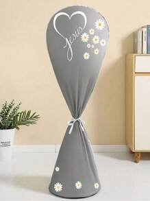 SHEIN 1 件全覆盖落地扇防尘罩保护套，落地扇收纳袋，防尘防静电，适用于学校、办公室、家庭、旅行、包、收纳、收纳 - 彩色 - 查看 2