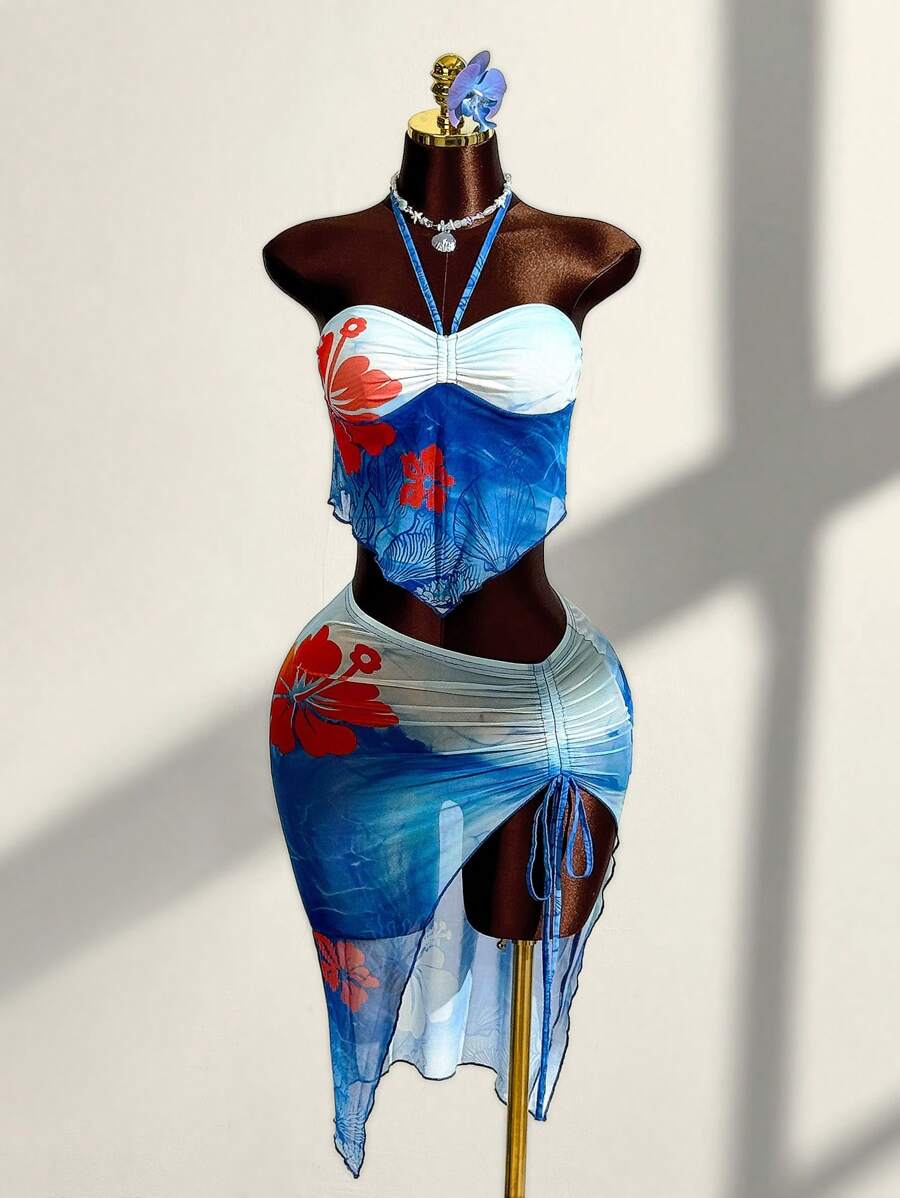 Amplova Conjunto de dos piezas para mujer para uso diario