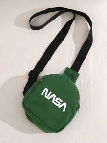 SHEIN 3pcs Set Young Boy Graphics Knit T-Shirt And Shorts With Bag - Multicolor - View 7