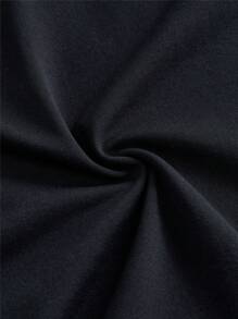 SWAVVY Standard Size Men's Black Short Camera Print T-Shirt, Fashionable For Summer - Black - View 7