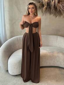 SHEIN SXY 女士日常两件套服装