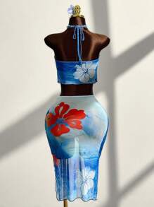 Amplova Conjunto de dos piezas para mujer para uso diario