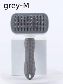 1/2 件猫咪美容刷，自清洁宠物美容刷，适用于狗猫宠物美容刷工具，可轻柔去除松散底毛、垫子缠结毛发，宠物按摩自清洁刷升级版 - 彩色 - 查看 23