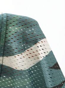 DAZY Men's Camouflage Multi-Color Sports Style Basketball Shorts, Summer - Multicolor - View 8