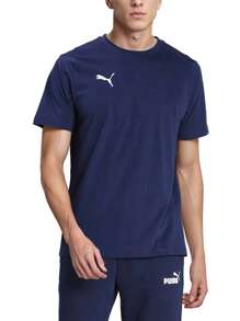 Puma 3 Pack T-Shirts - Navy Blue - View 1