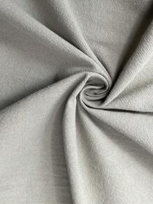 Al Najma 女士优雅提花拼布流苏蝙蝠袖阿拉伯风格连衣裙 - 軍綠色 - 查看 7