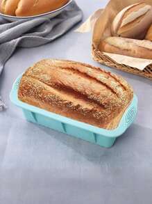 6件套硅胶烘焙用品，不粘硅胶烤盘，蛋糕模具，烤盘，甜甜圈盘，松饼盘，蛋糕盘 - 粉色 - 查看 5